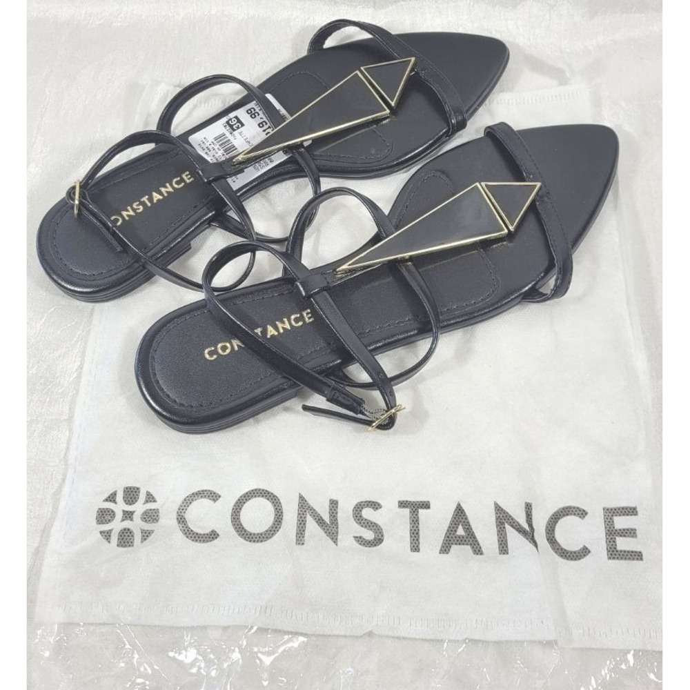 Constance Made in Brazil Women's Flat Slingback Sandals - Size US 7